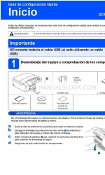 Brother DCP 585CW - Color Inkjet - All-in-One (Английский) Руководство по быстрой настройке