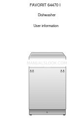 AEG FAVORIT 64470 I Informasi Pengguna