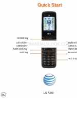 LG AT&T A380 Quick Start Manual