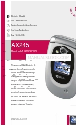 LG AX245 Spezifikationsblatt