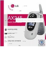 LG AX245 Schnellstart-Handbuch