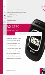 LG AX4270 Spezifikationsblatt