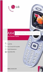 LG AX4750 Başlangıç Kılavuzu