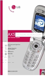 LG AX5000 Başlangıç Kılavuzu