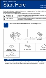 Brother DCP-7055 Handleiding voor snelle installatie