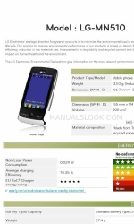 LG Banter Touch MN510 Product Information