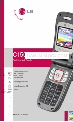 LG C1500 Manuale iniziale