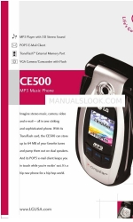 LG CE500 Specifications