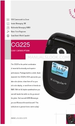 LG CG225 -  Cell Phone Especificaciones