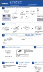 Brother DCP-J1100DW Manuel d'installation rapide