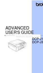 Brother DCP-J315W Manual do utilizador avançado