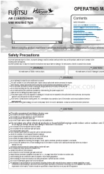 Fujitsu 9-12-15RLS3 Manual de instruções