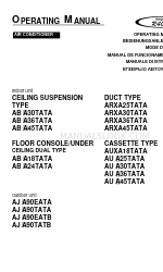 Fujitsu AB A18TATA Series Посібник з експлуатації