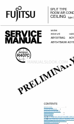 Fujitsu ABY54TBA3W Service Manual