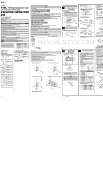 Fujitsu ABYG 45 Series Installation Instruction Sheet