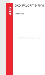 AEG OKO FAVORIT 5470 VI Operating Instructions Manual