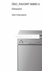 AEG OKO FAVORIT 60850 U User Instructions