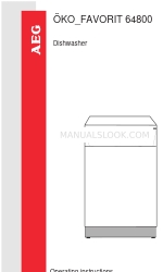 AEG OKO FAVORIT 64800 Manuel d'utilisation