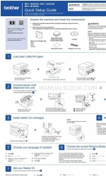 Brother MFC-J5520DW Quick Setup Manual