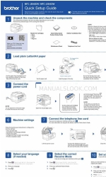 Brother MFC-J5845DW Посібник з швидкого налаштування