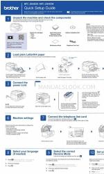 Brother MFC-J5845DW Посібник з швидкого налаштування