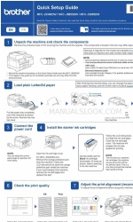 Brother MFC-J5855DW Посібник з швидкого налаштування