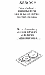 AEG 33320 DK-M Manual de Instruções