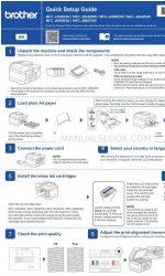 Brother MFC-J6940DW Handleiding voor snelle installatie