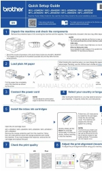 Brother MFC-J6955DW Handleiding voor snelle installatie