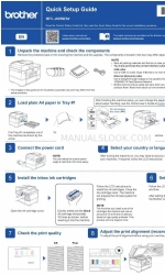 Brother MFC-J6959DW Handleiding voor snelle installatie