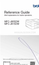 Brother MFC-J815DW Referentiehandleiding