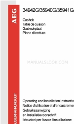 AEG 35941G Instruções de utilização e de instalação