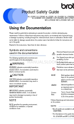 Brother MFC-L2705DW Handbuch zur Produktsicherheit