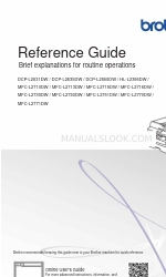 Brother MFC-L2716DW Referentiehandleiding