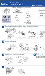 Brother MFC-L2730DW Handleiding voor snelle installatie