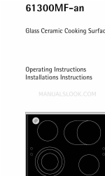 AEG 61300MF-an Operating And Installation Manual