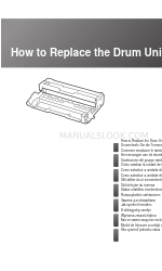 Brother MFC-L5700DN How To Replace Drum Unit