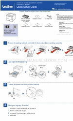 Brother MFC-L5850DW Quick Setup Manual