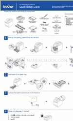 Brother MFC-L8650CDW Посібник з швидкого налаштування