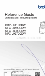 Brother MFC-L8900CDW Referentiehandleiding