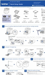 Brother MFC-L8900CDW Handleiding voor snelle installatie