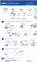 Brother MFC-L8900CDW Handleiding voor snelle installatie