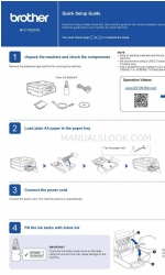Brother MFC-T920DW Manuale di configurazione rapida