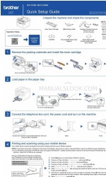 Brother MFC?1919NW 빠른 설정 매뉴얼