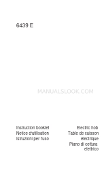 AEG 6439 E 取扱説明書