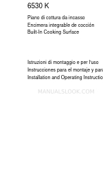 AEG 6530 K Manual de instrucciones de instalación y funcionamiento