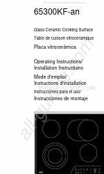 AEG 65300KF-an 사용 설명서 및 설치 지침