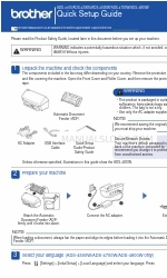 Brother ADS-4500W Quick Start Manual