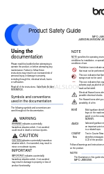 Brother Airprint MFC-J485DW Product Safety Manual