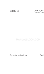 AEG 69802 G Manual de instrucciones